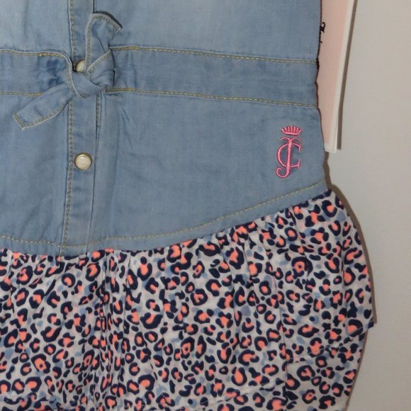 Juicy Couture Girls' CREWNECK DRESS 3T - Picture 5 of 5